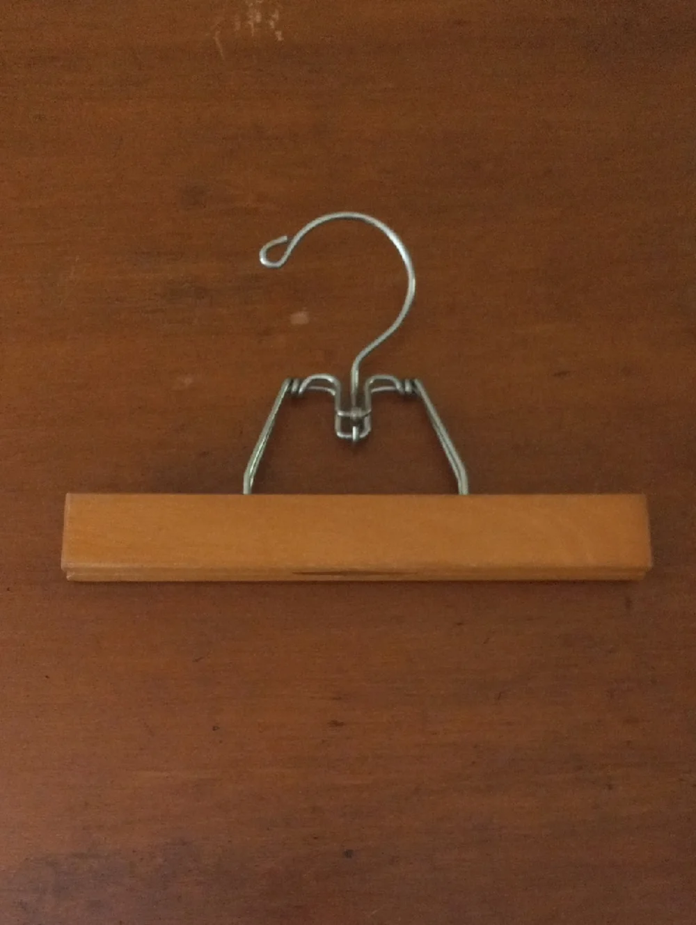 Assorted Set Of Blue and White & Metal Space-Saving Pant Hangers